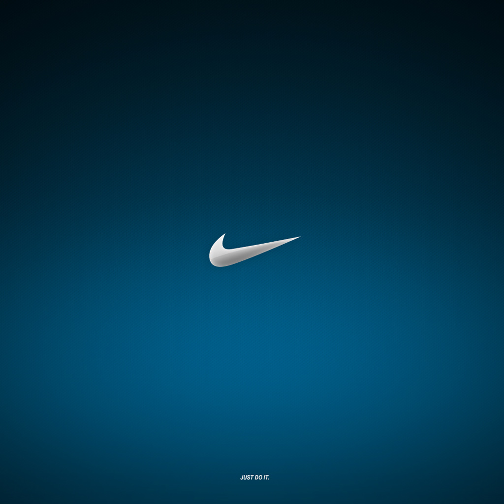 Nike Just Do It Logo iPad Wallpaper