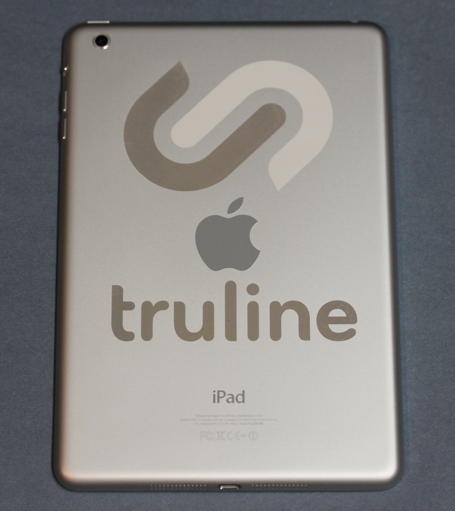 TwoColor Laser Engraved iPad Mini In A Flash Laser iPad Laser