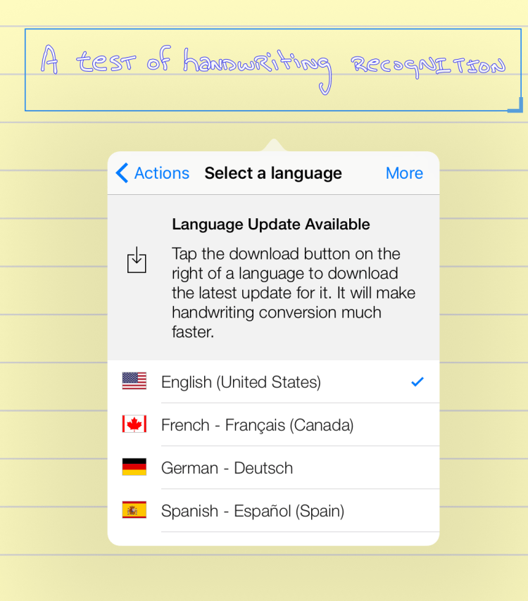 Notes Plus How to Convert Handwriting to Text iPad Notebook