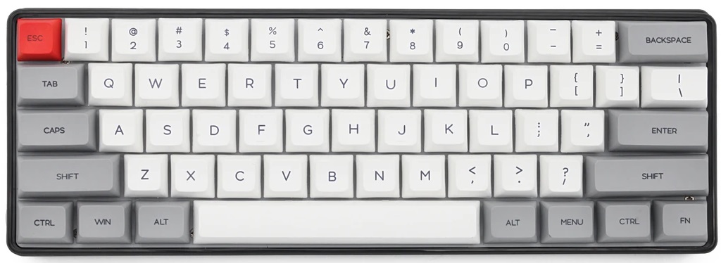 70 Percent Keyboard Layout