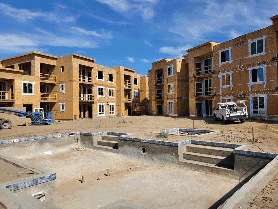 MULTIFAMILY COMMUNITY UNDER CONSTRUCTION Irwin Partners Architects