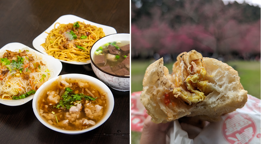 魚池早餐一條街|早餐就吃炒麵 炒米粉 肉羹 煎粿 米糕 麵線 鹹油條