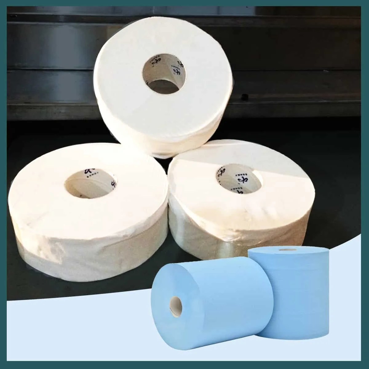 Nonwoven Industrial Paper Towel Wiper Roll Making Machine