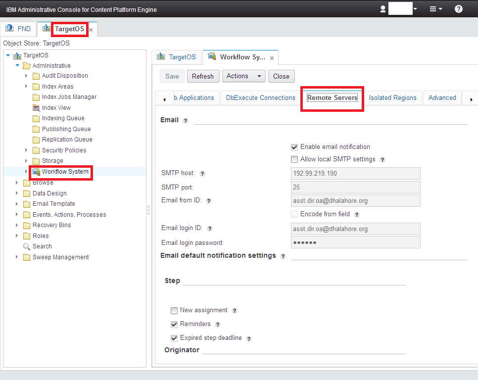 Configuring IBM Case Manager Email Notification iparagons blog