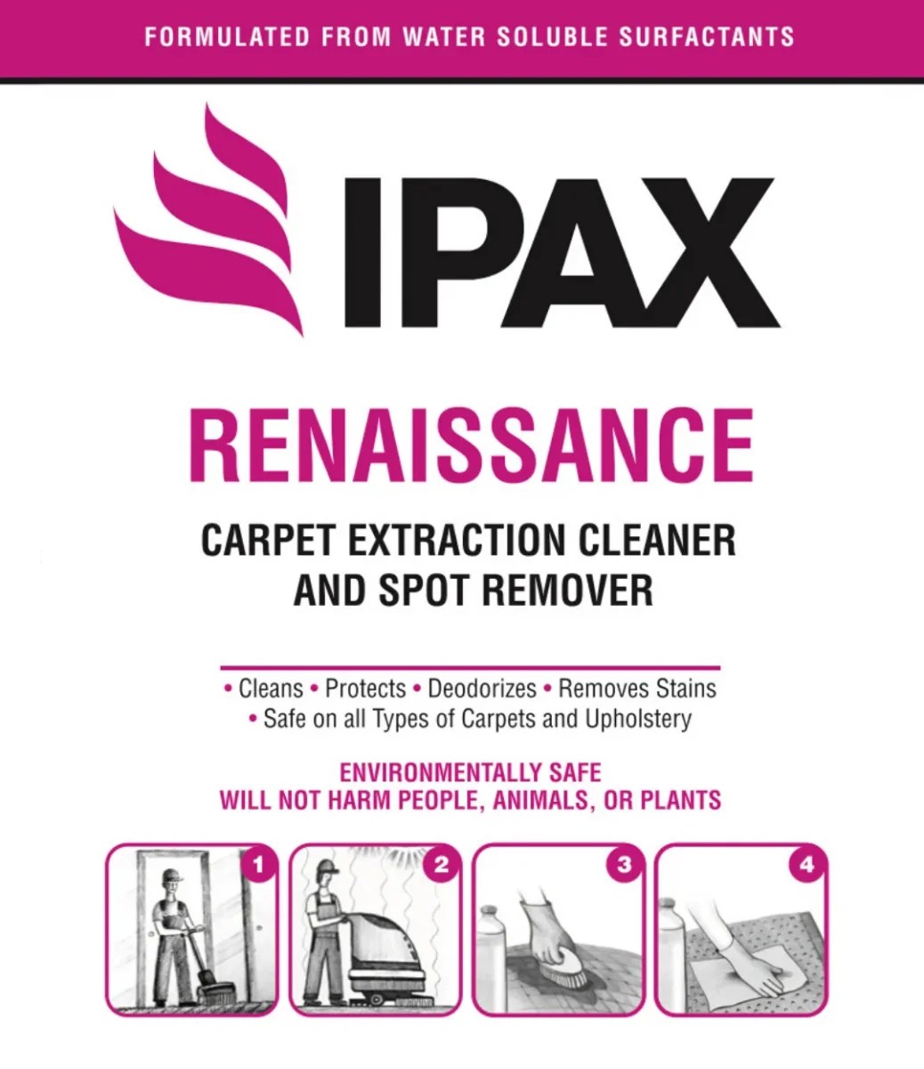 Renaissance Carpet and Upholstery Cleaner IPAX