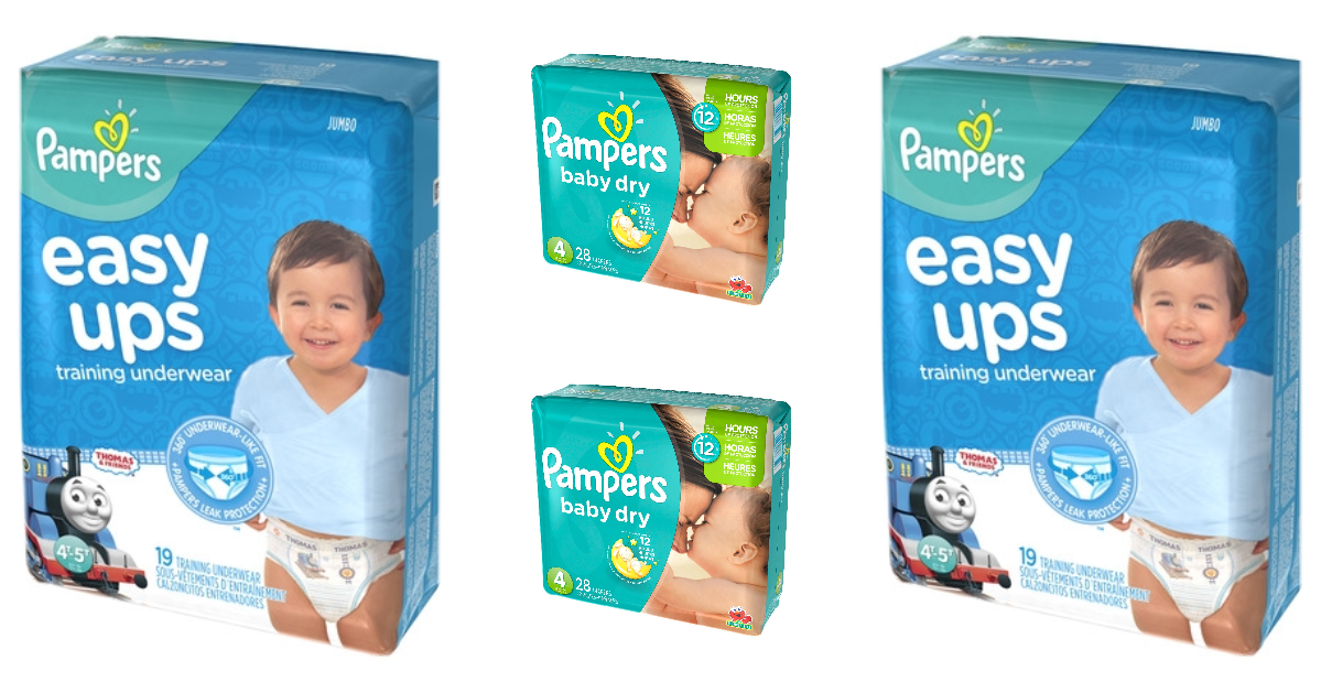 Pampers Diapers Or Easy Up Deal At Walgreens! I Pay With Coupons