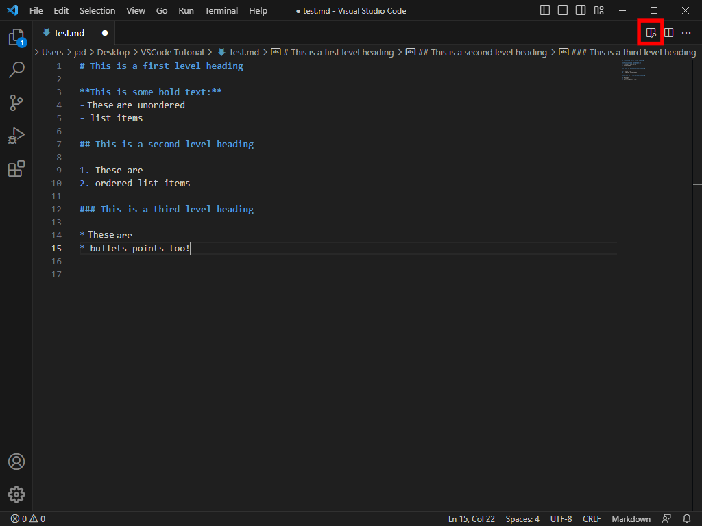 Using VSCode and Markdown to Take Meeting Notes IPC14