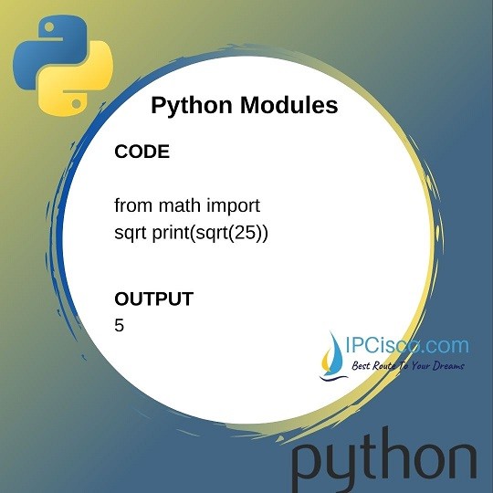 Python Module How To Create and Use Modules In Python? ⋆ IpCisco