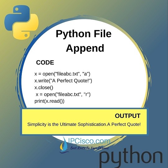 Python File Open Function Read Write Create Delete ⋆ IpCisco