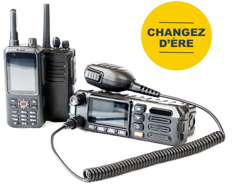 IP Communication Radio La communication à portée de main