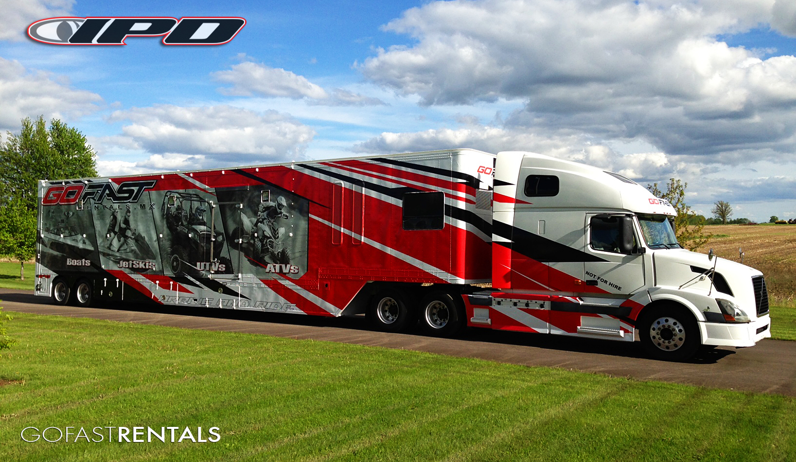 Custom Trailer Wrap Design (50 Deposit) IPD Boat Graphics