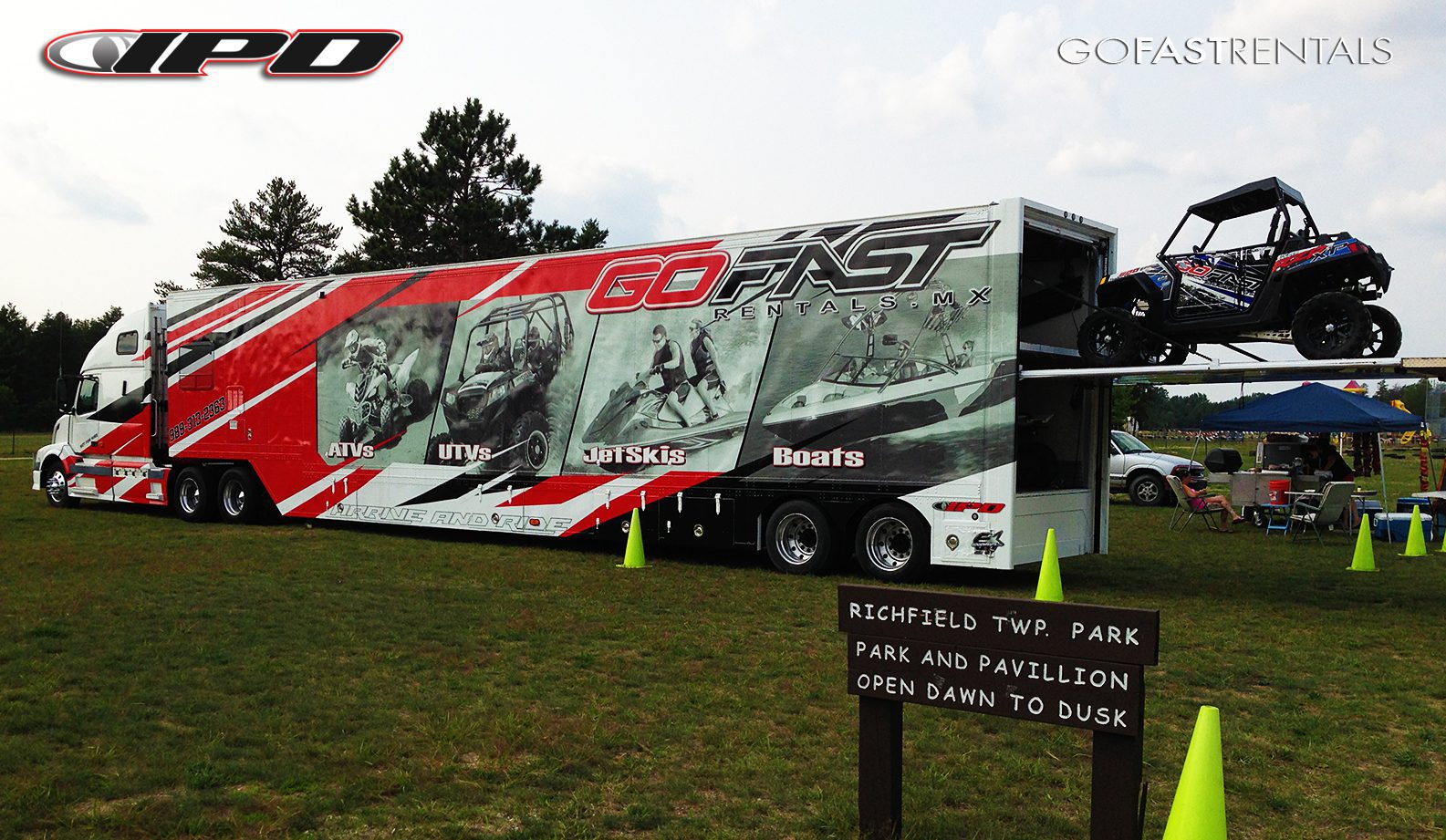 Custom Trailer Wrap Design (50 Deposit) IPD Jet Ski Graphics