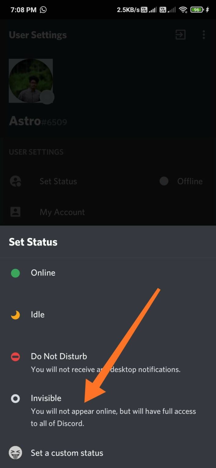 How to Appear Offline on Discord Go Invisible