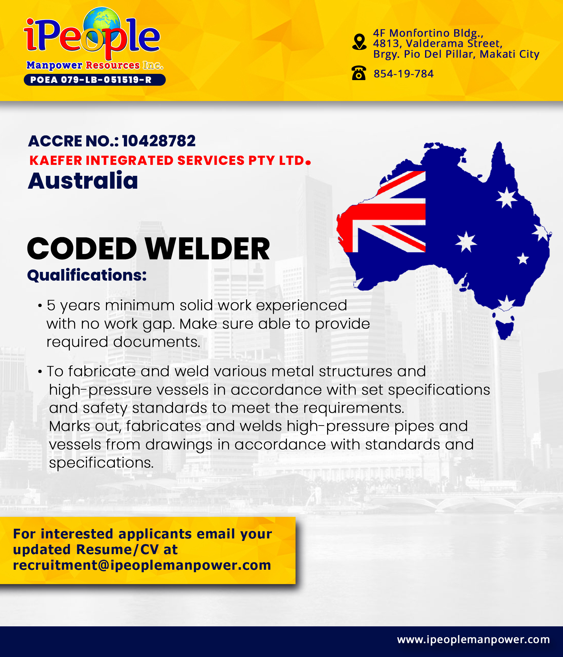 Jobs Abroad to iPeople