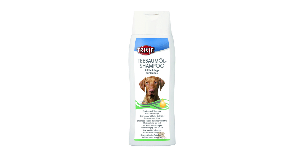 TRIXIE Tea Tree Oil Shampoo For Dogs ทริกซี่ แชมพูสุนัขผิวแพ้ง่าย สูตร