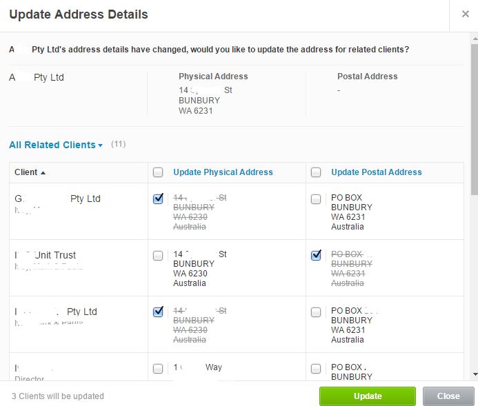 XPM Clients Address Change IPG Advisors