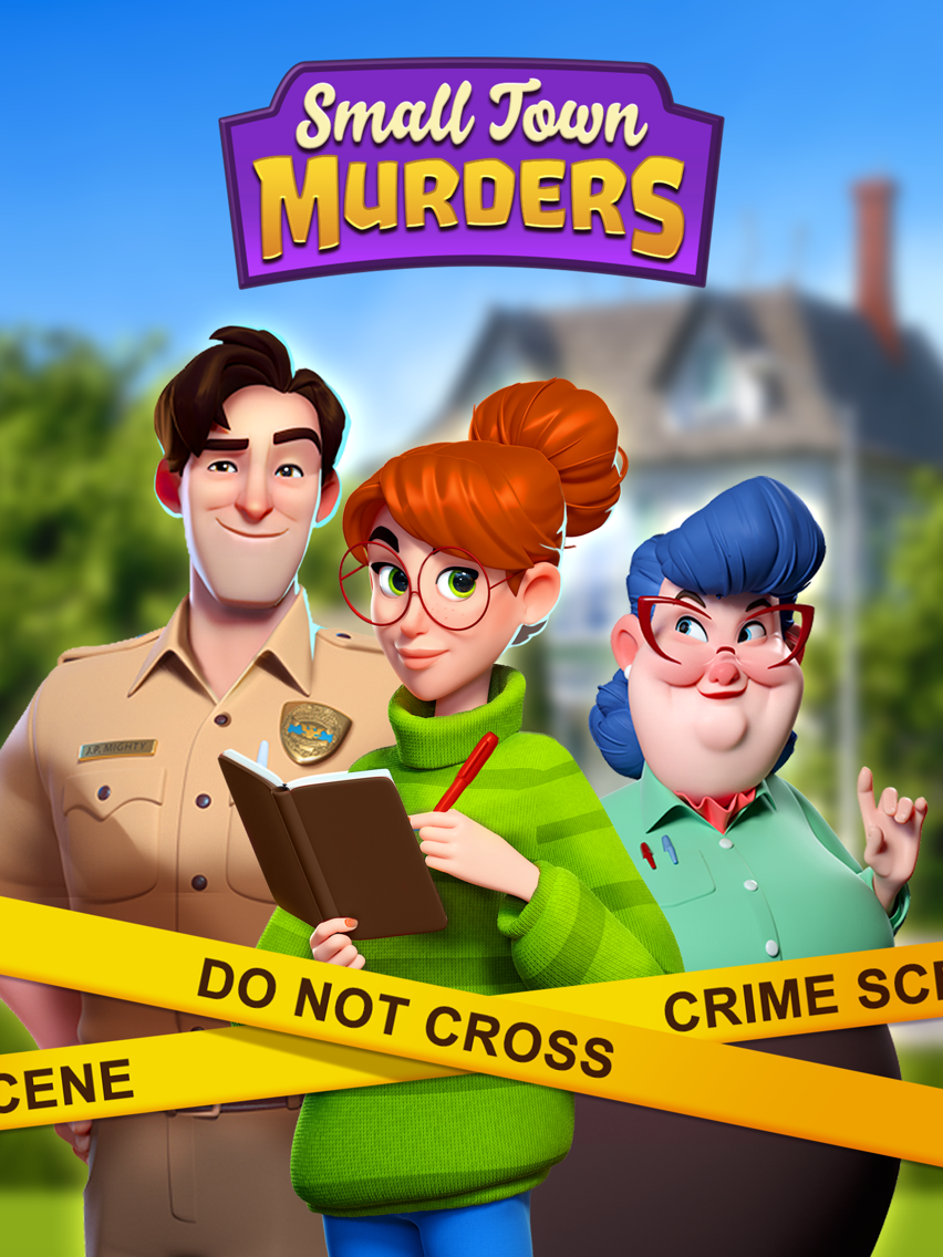 Small Town Murders Match 3 App for iPhone Free Download Small Town