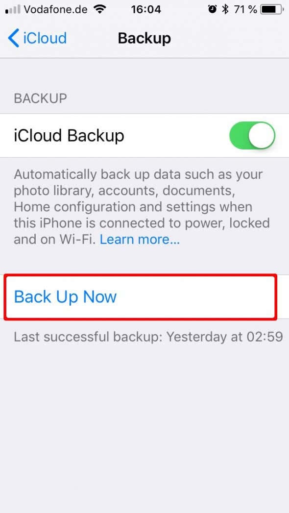 How to Turn on iCloud Backup on Your iPhone