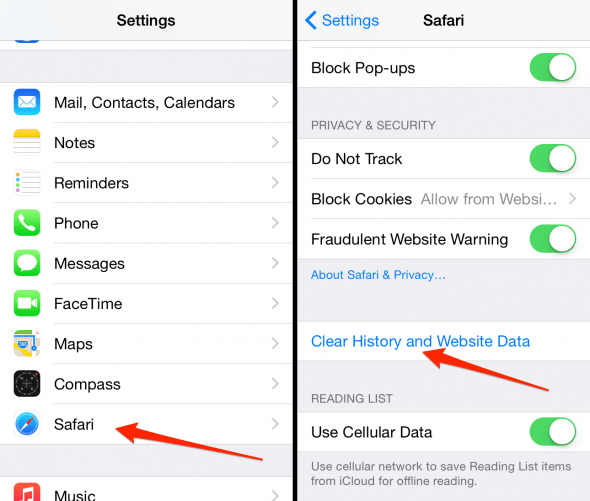 How to Clear Safari History and Cookies on Your iPhone