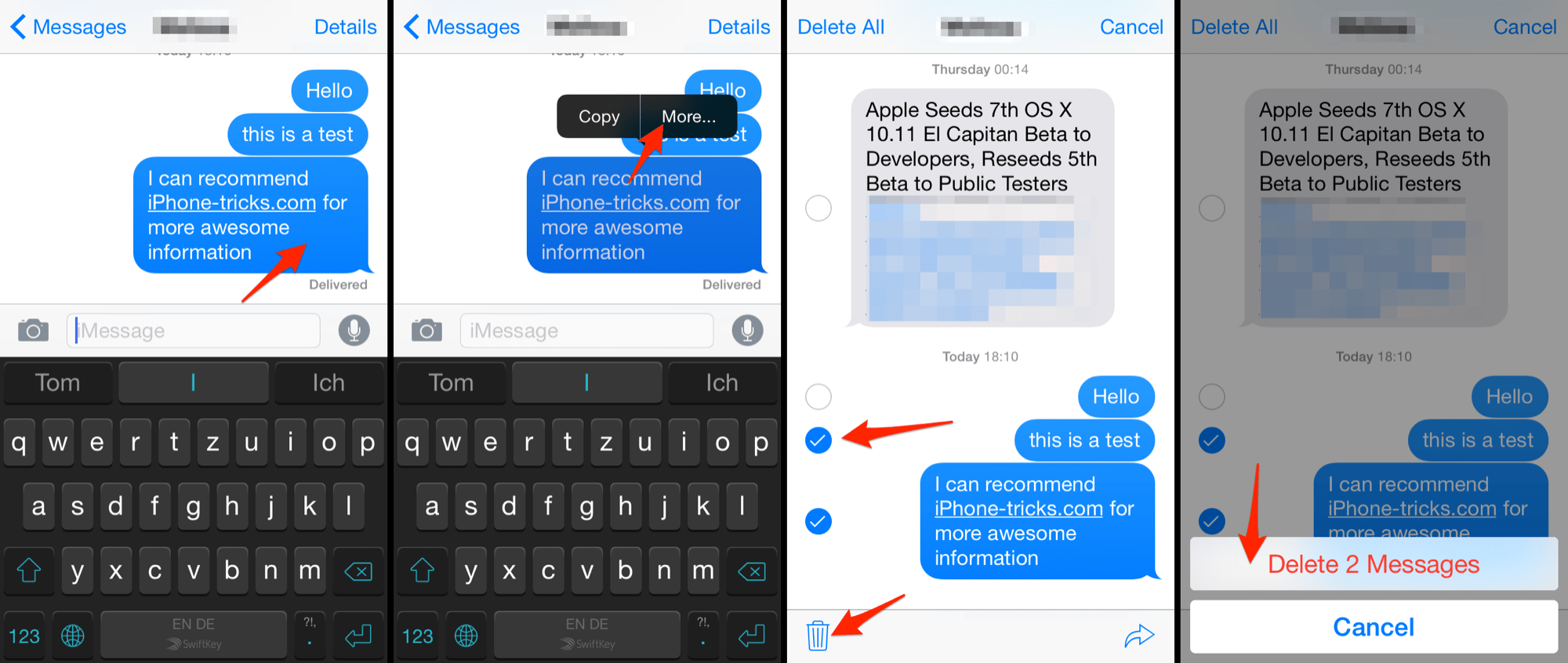 How To Delete Text Messages From Your iPhone How To Delete Text Messages From Your iPhone