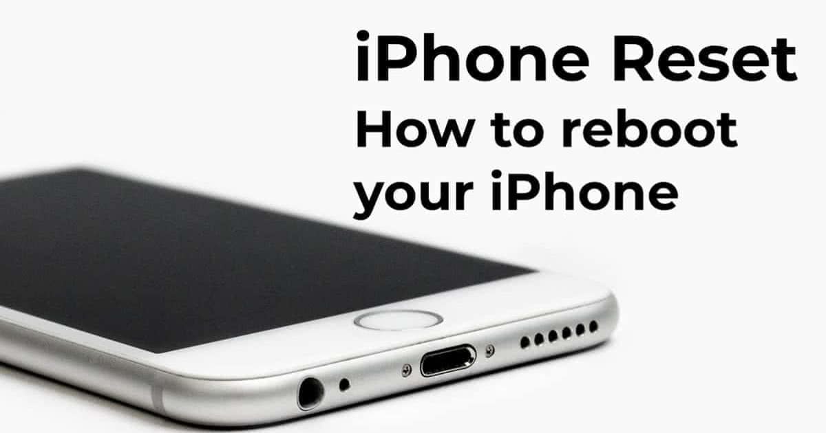 How To Reset iPhone Hard Reset Any iPhone Model