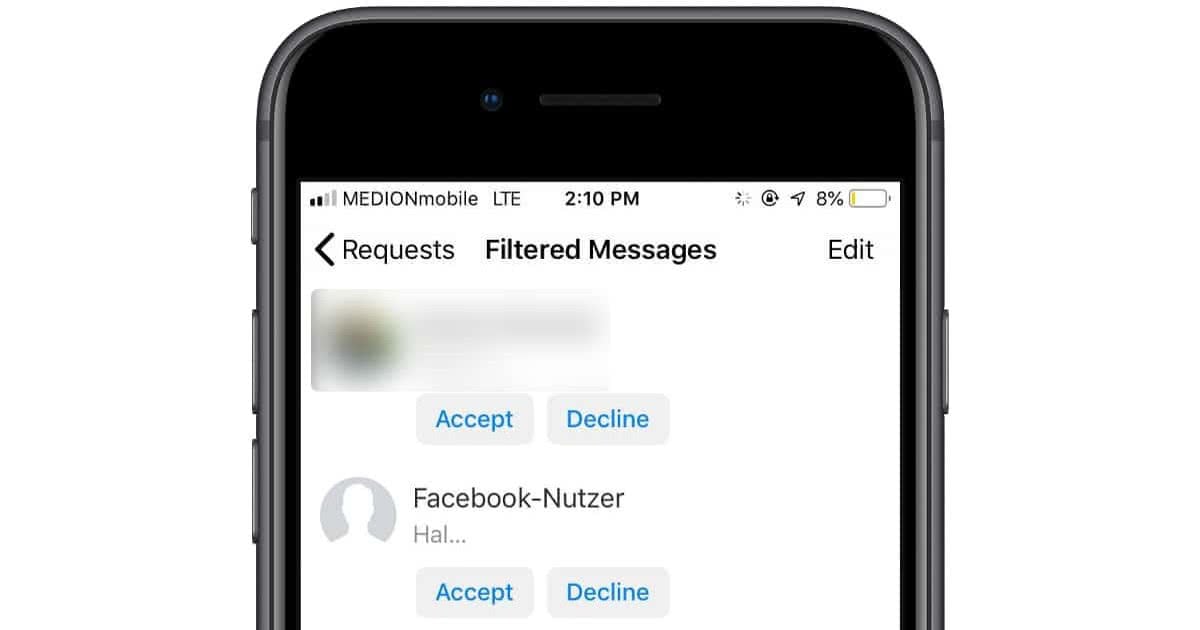How To Find Message Requests In Messenger 2019