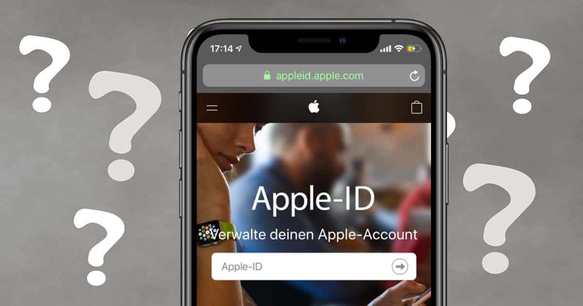 Apple ID Passwort vergessen? Das könnt ihr tun!