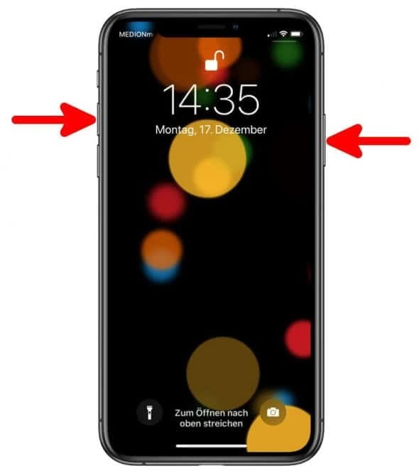 Screenshot iPhone XR So macht ihr ein Bildschirmfoto