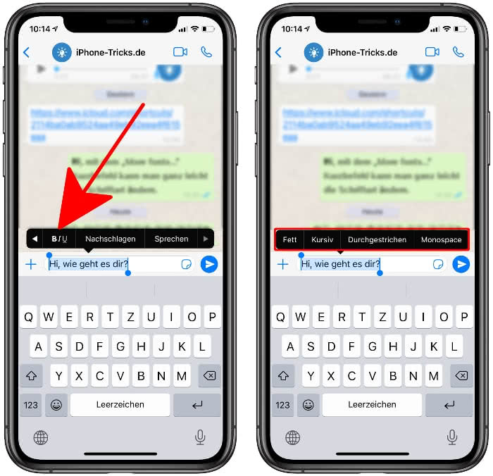 WhatsApp Schriftart ändern 4 einfache Wege!