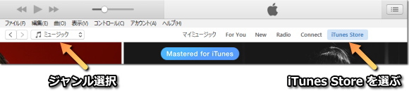 iTunes のストアがない場合（iPhone トラブル対処法）