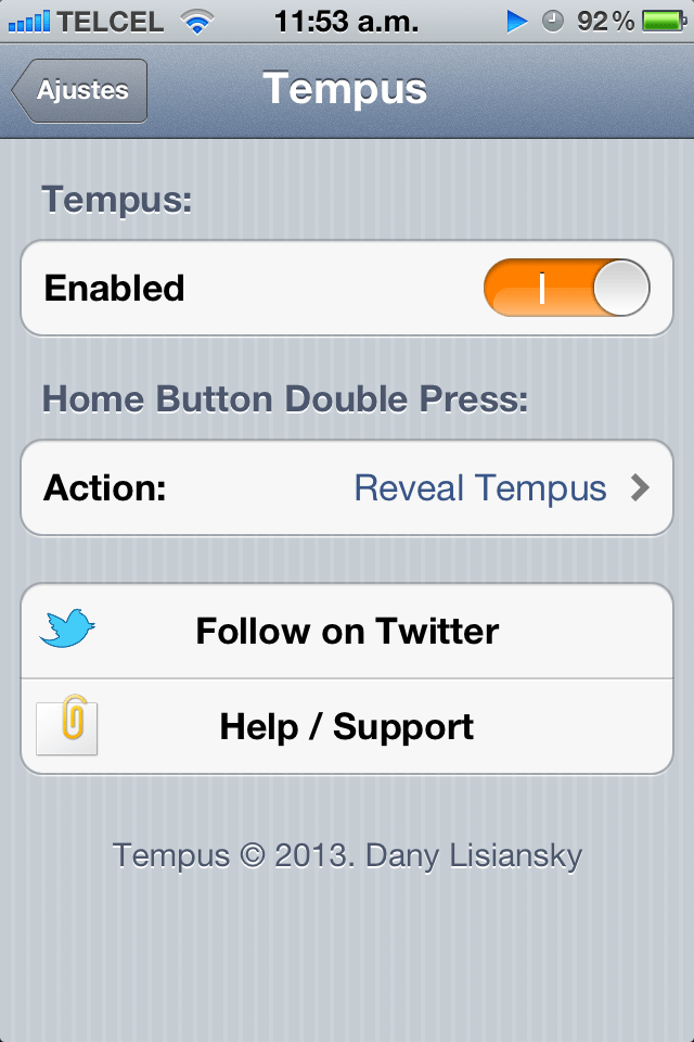 Tempus 1.0 • iPhoneate iNeate