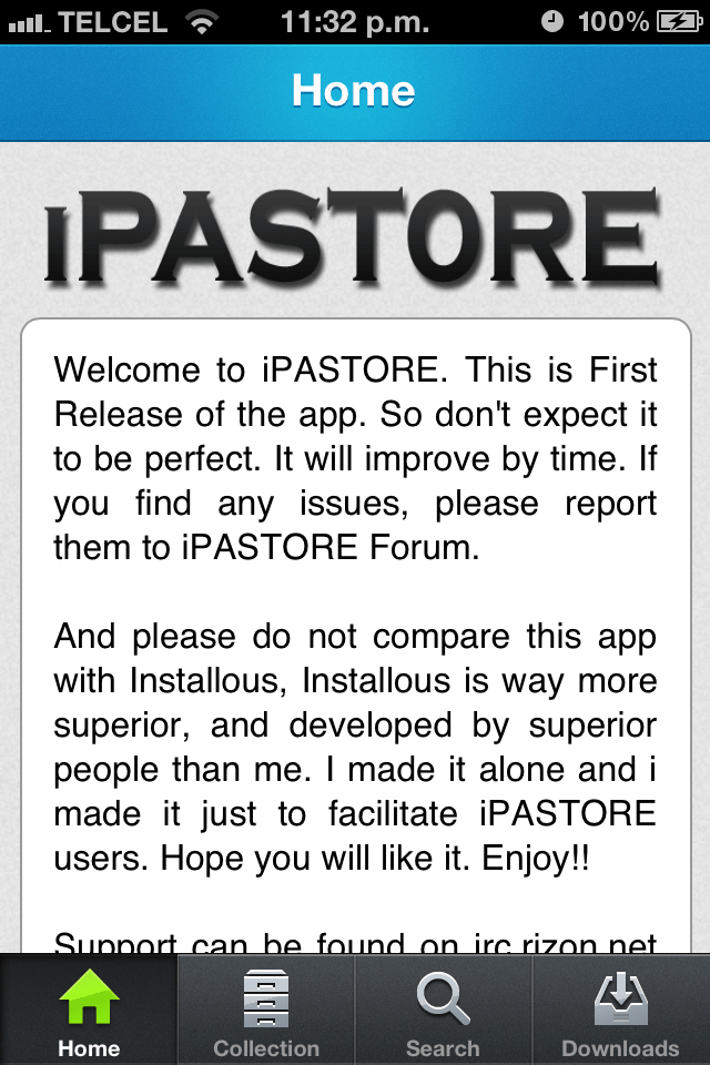 iPASTORE 1.0 • iPhoneate iNeate