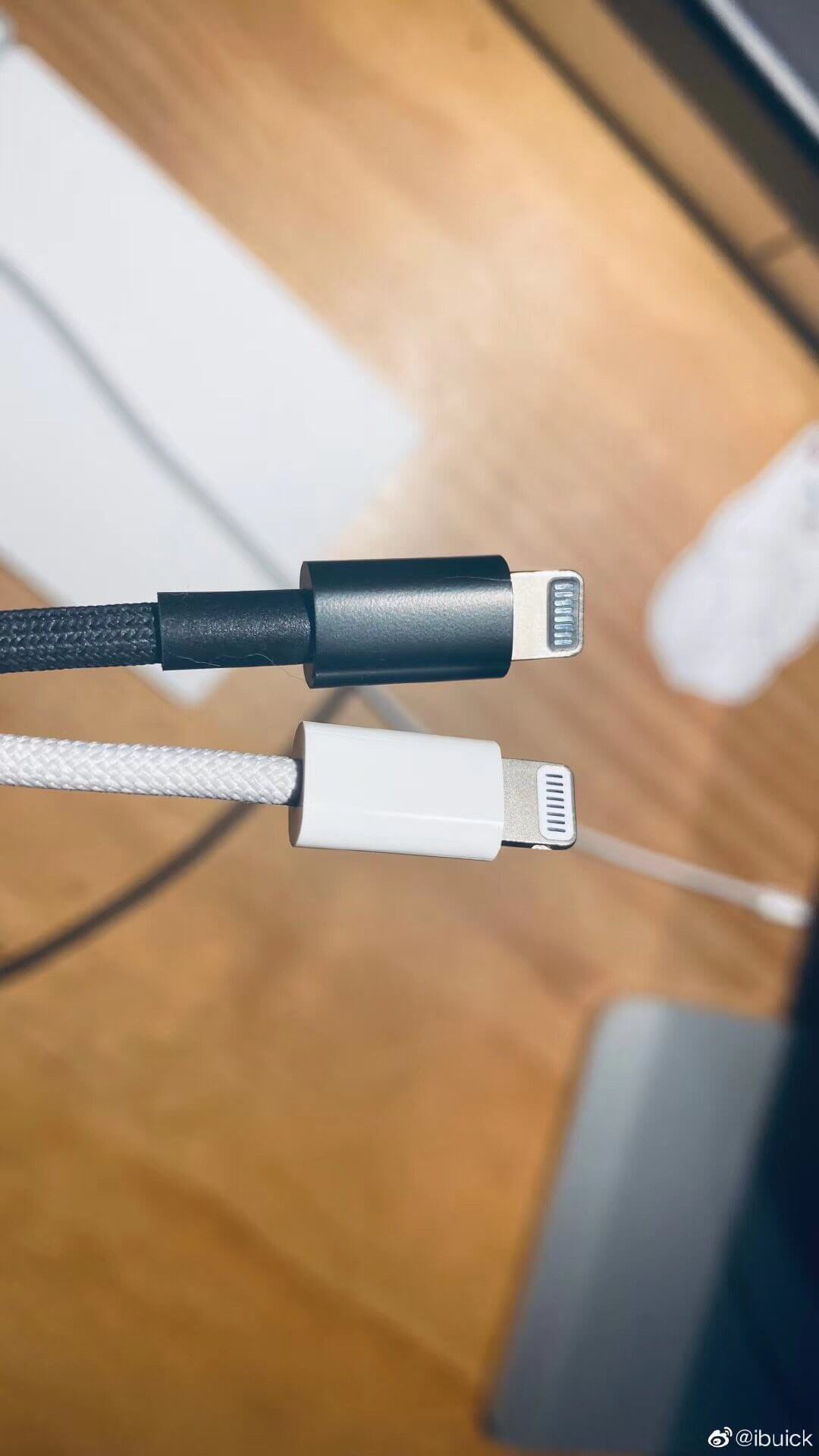 Nuevo cable lightning trenzado de Apple para el iPhone 12