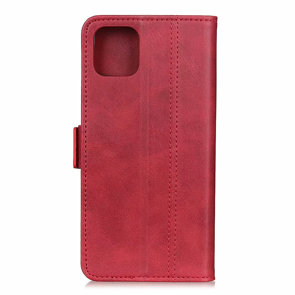 Red iPhone 11 Pro Leather Flip Case Wallet Case iPhonecaseUK