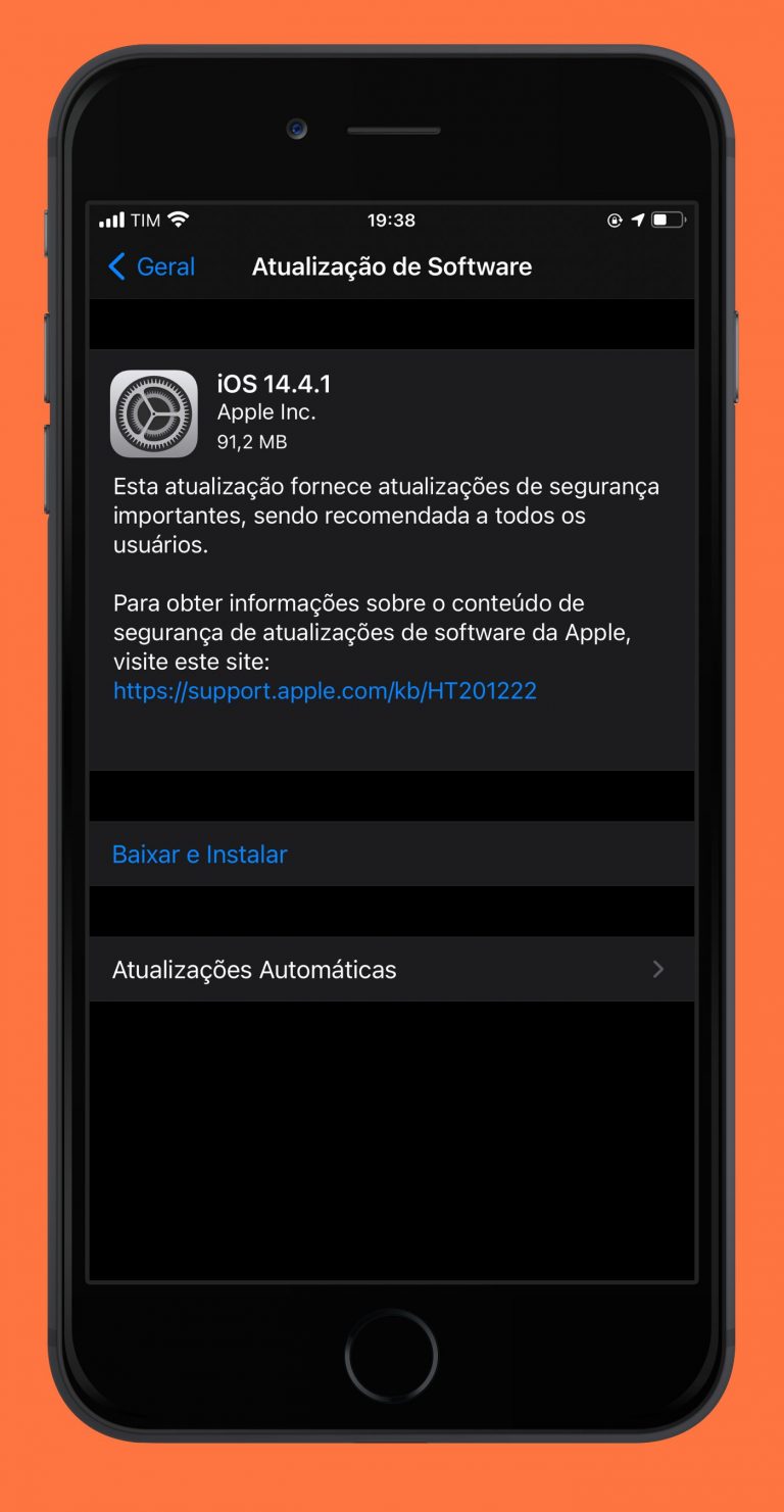 Apple liberou o iOS 14.4.1 para todos os usuários iPhoneDicas