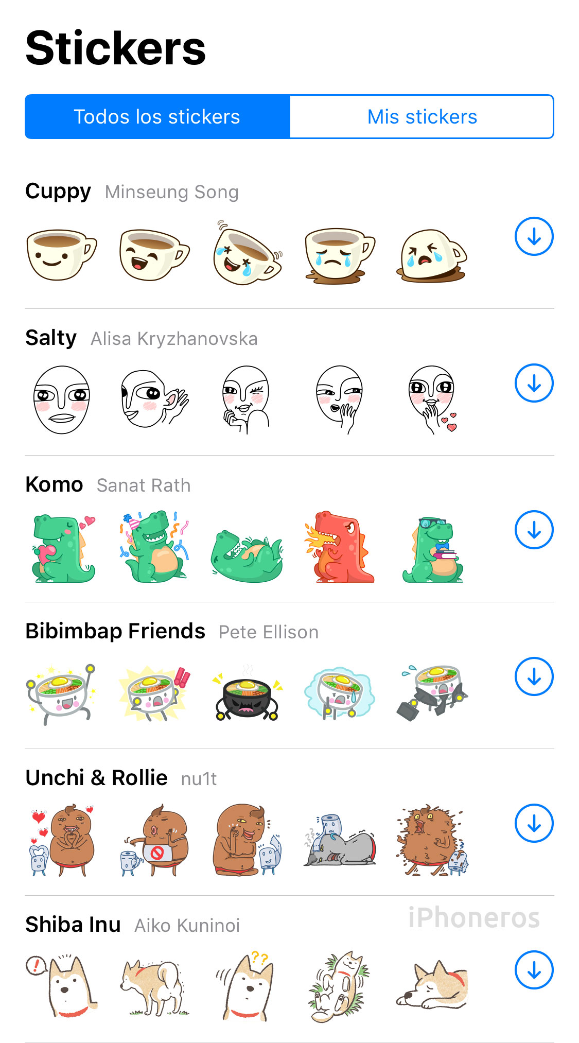 Actualiza WhatsApp para empezar a utilizar los nuevos stickers iPhoneros