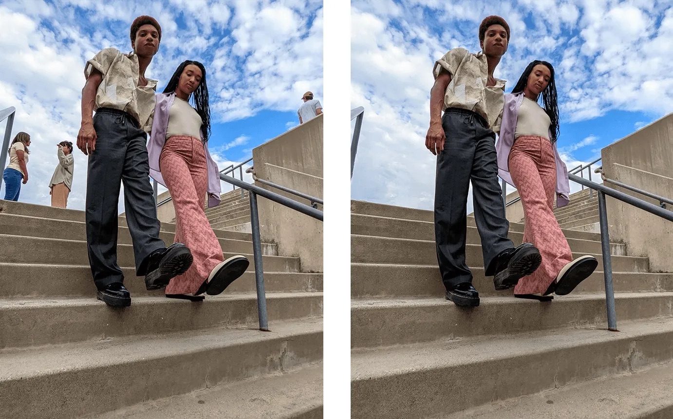 La funcionalidad Magic Eraser de Google que se supone iba a ser