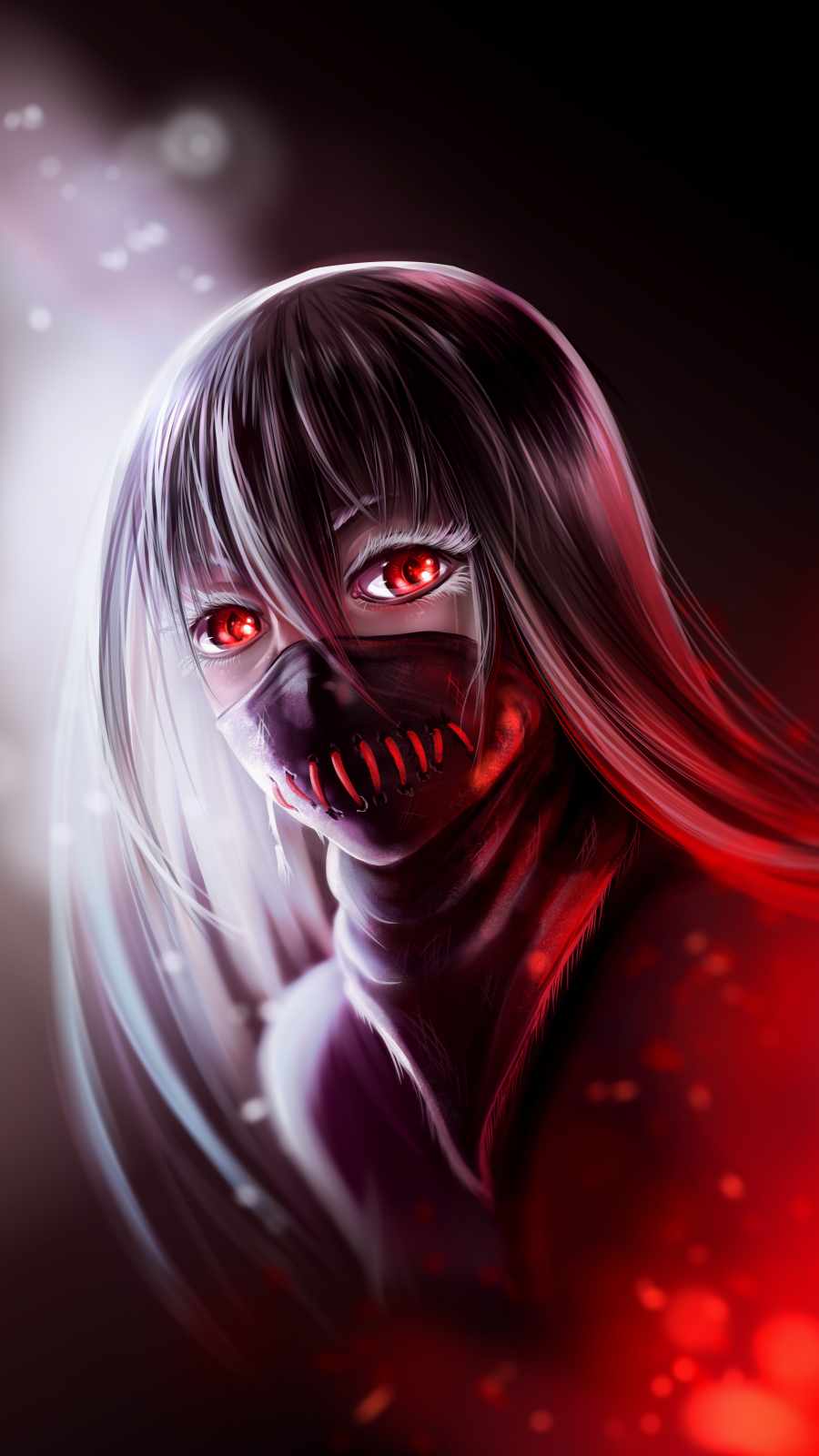 Masked Anime Girl Pfp