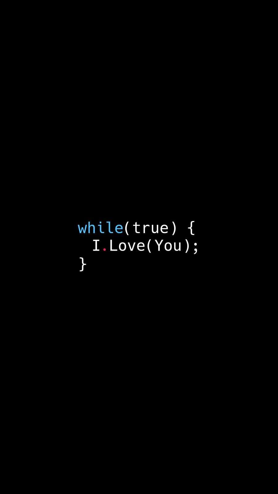 I Love You Code IPhone Wallpapers iPhone Wallpapers