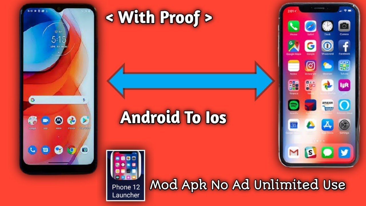 How to Change the Appearance of Android to Iphone IOS 15 Dark Version