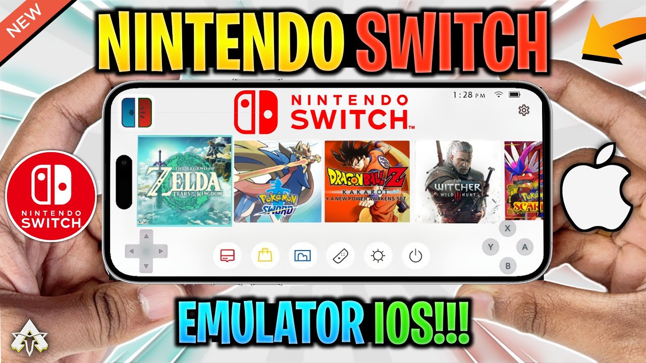 *NEW* Nintendo Switch Emulator For iOS - Melonx Emulator Gameplay