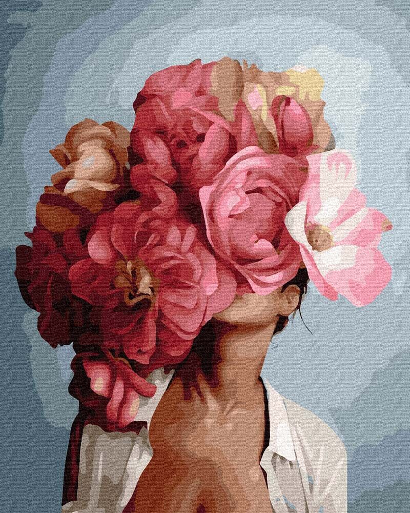 Paint By Numbers Flowers Uk / Flower Paint By Numbers Kits Uk On Big Sale Artnumbers Co Uk