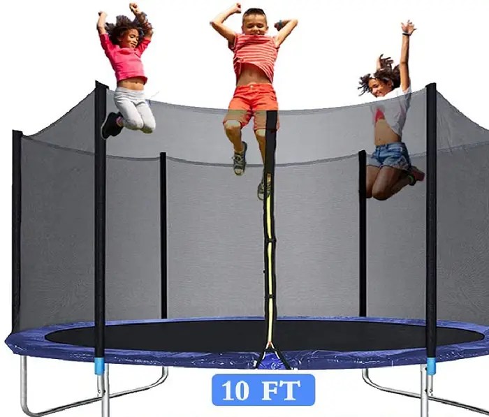 Best 10ft Trampoline With Enclosure in 2021 Reviews * IPLAY TX