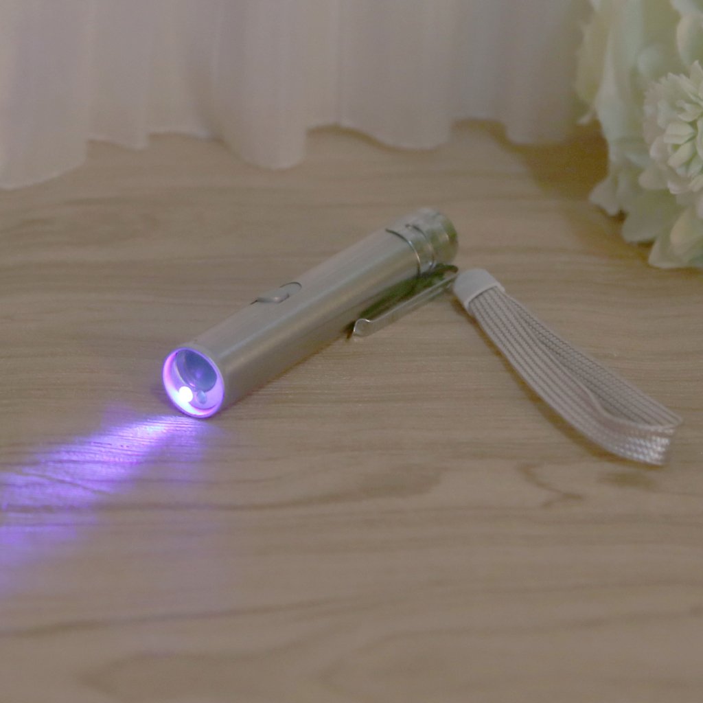 Qi Wireless Charging Pad for iPhone/Android 3in1 Pen Light Flashlight