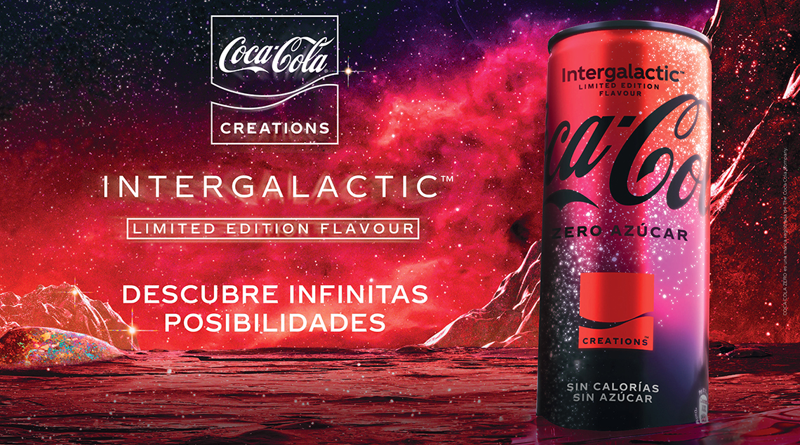 CocaCola Intergalactic, la última innovación sin azúcar de CocaCola