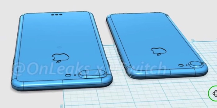 「iPhone 7/7 Plus」の3D CADデータ、様々な角度からの画像 iPod LOVE