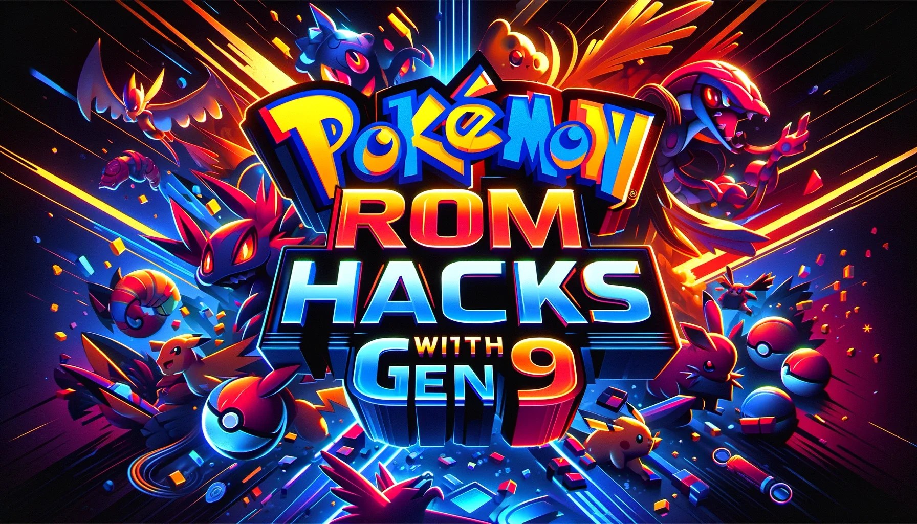 Top 5 Pokemon ROM Hacks With GEN 9! iPokeGoX