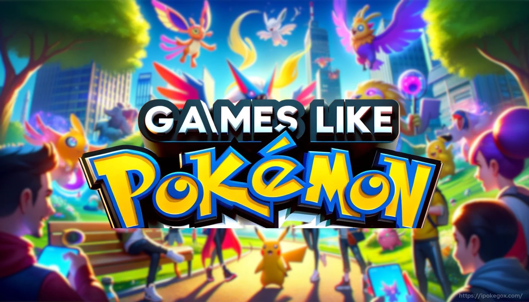Best Games Like Pokemon To Play on Mobiles & Consoles iPokeGoX