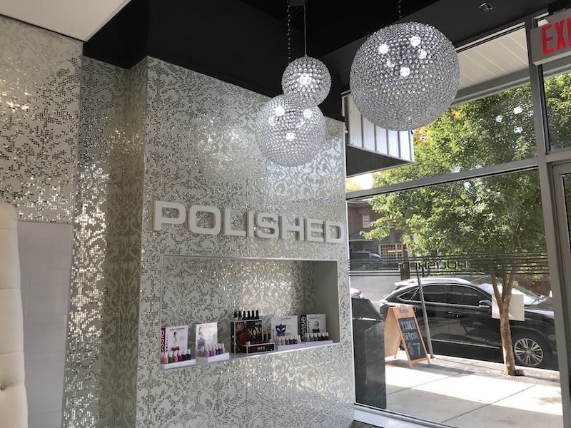 Locations for Polished Nail Bar Charlotte & Raleigh