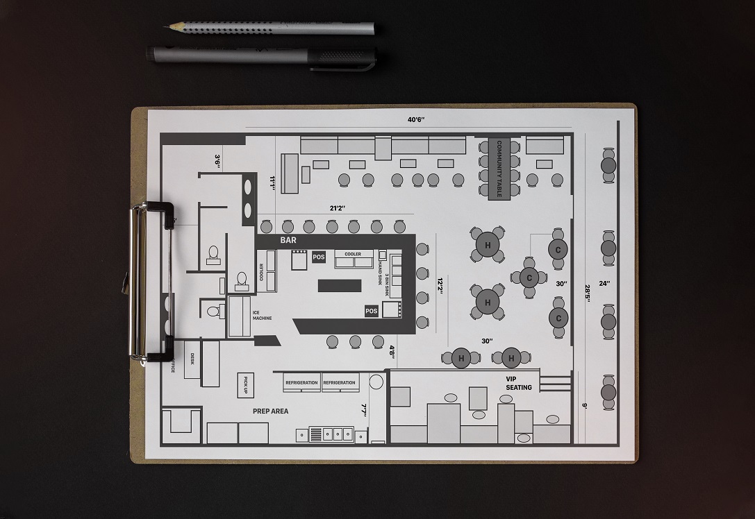 Designing a Restaurant Floor Plan Optimizing Layout for Efficiency